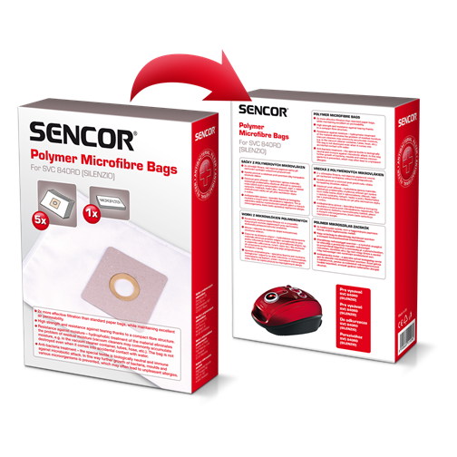 SVC 840 Микрофибърни торбички