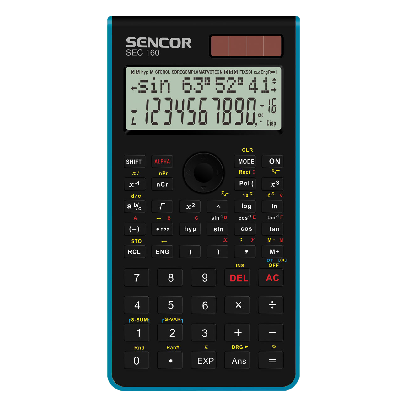 SEC 160 BU Училищен калкулатор