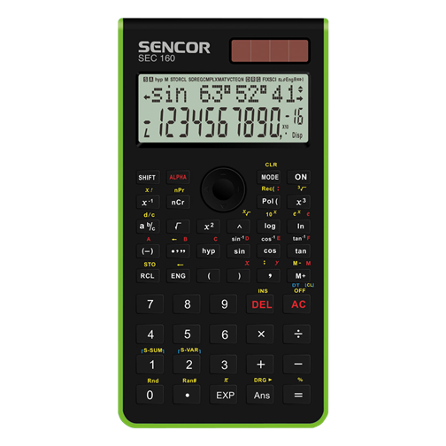 SEC 160 GN Училищен калкулатор