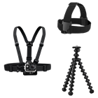 3CAM HOLDER SET Универсална поставка за глава и гърди за 3CAM