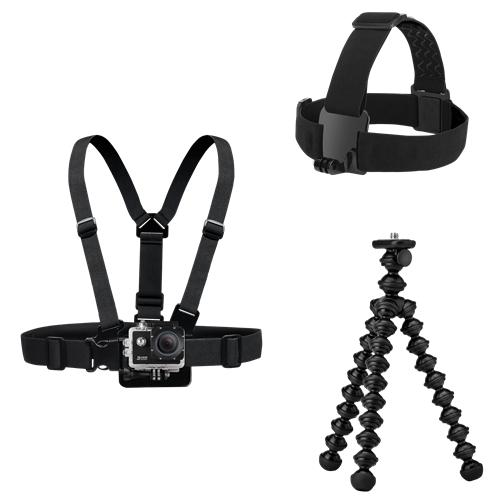 3CAM HOLDER SET Универсална поставка за глава и гърди за 3CAM