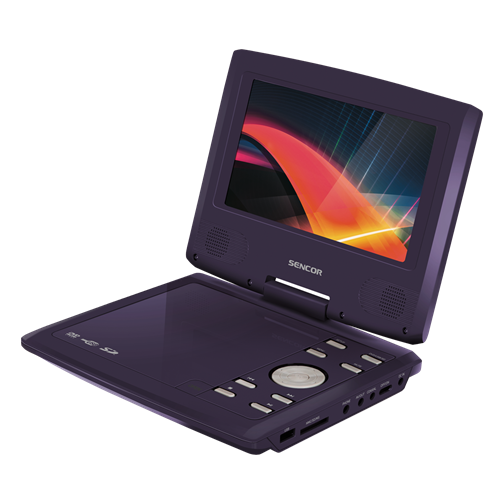 SPV 2720 VIOLET Portable DVD player