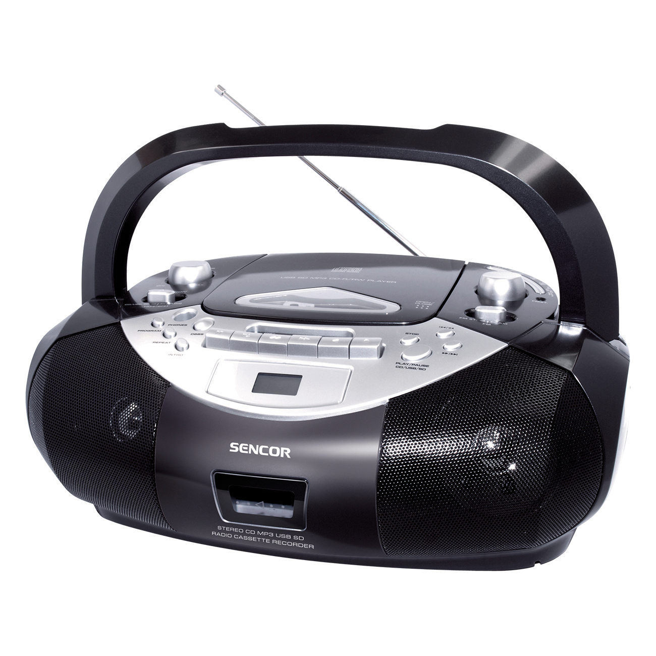 SPT 250 Портативен радиокасетофон CD/MP3/SD/USB плеър