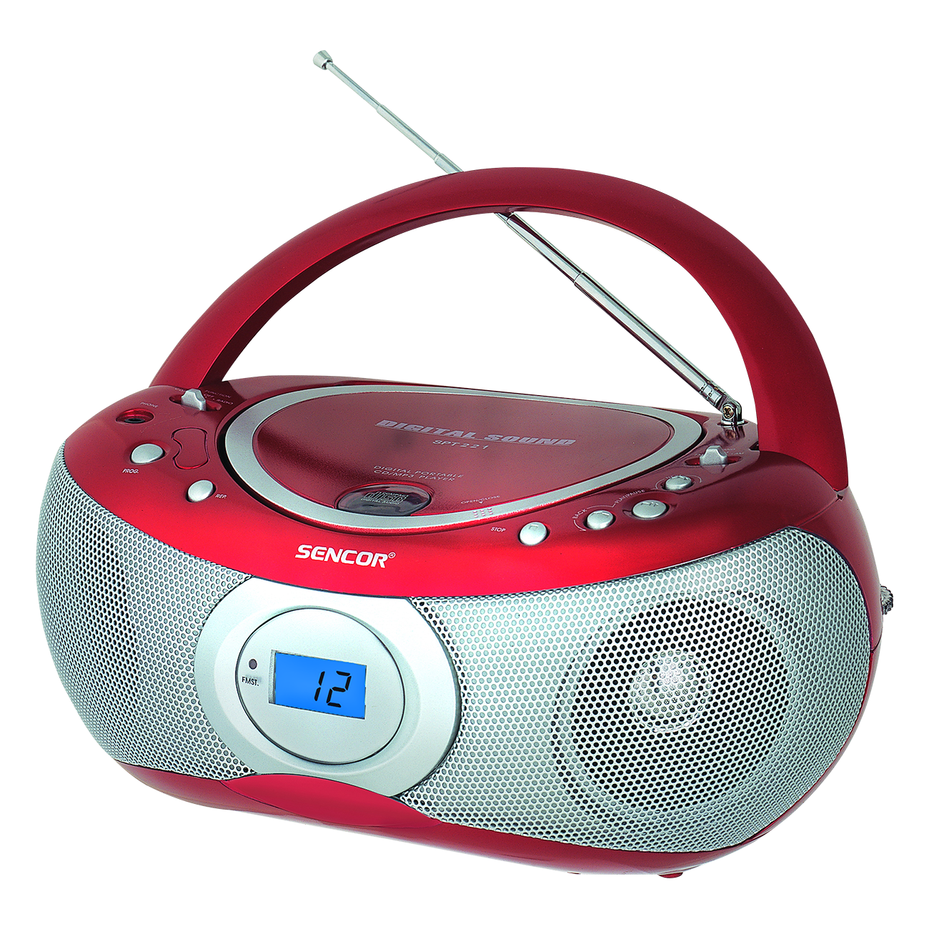 SPT 221 R Портативно радио със CD/MP3 плеър