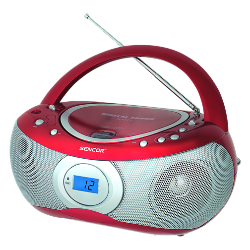 SPT 221 R Портативно радио със CD/MP3 плеър