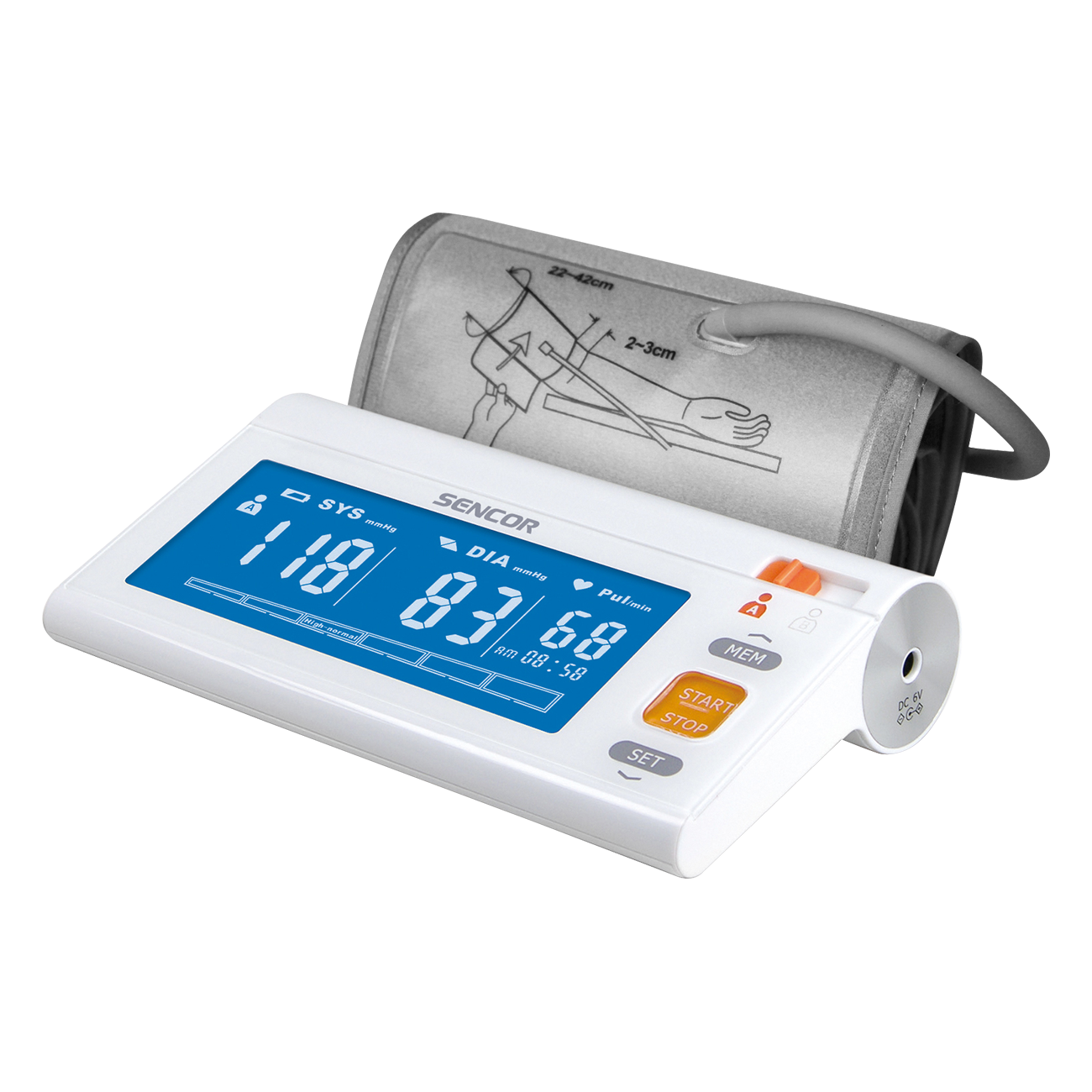 SBP 915 Дигитален апарат за измерване на кръвно налягане на ръка
