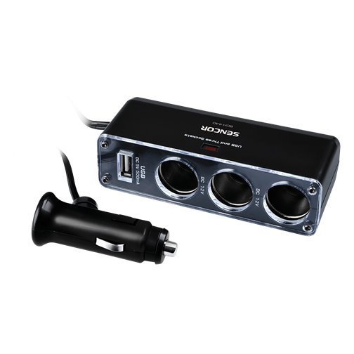 SCH 440 USB Зарядно за кола и троен преходник 