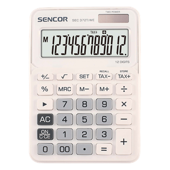 SEC 372T/WE  Настолен калкулатор