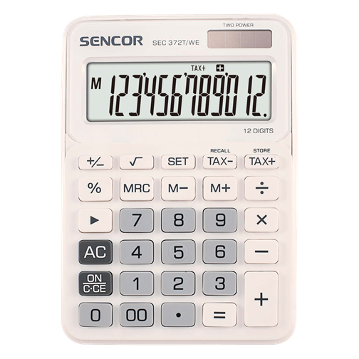 SEC 372T/WE  Настолен калкулатор