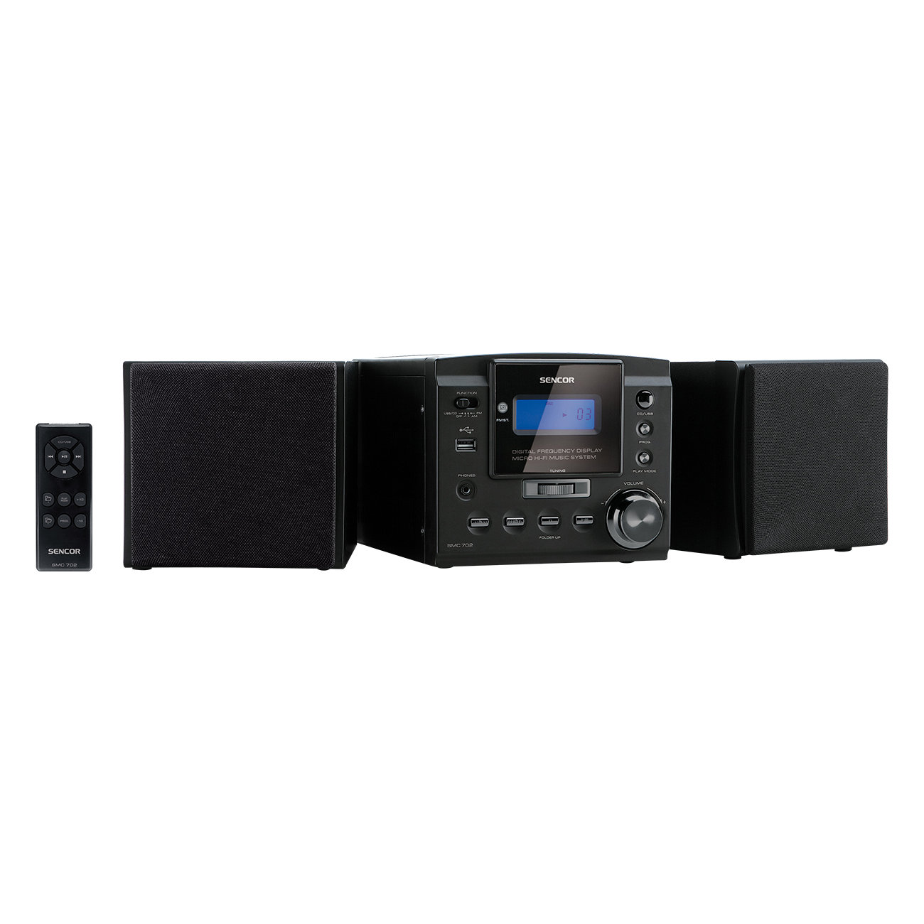SMC 702 Микро система със CD/MP3/USB  плейър