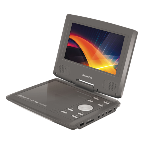 SPV 7723 CHAMPAGNE Portable DVD player with HD DVB-T