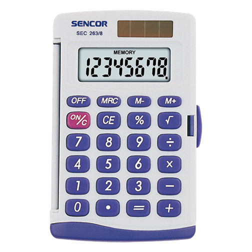 SEC 263/8 Джобен калкулатор