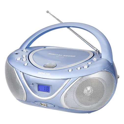 SPT 222 BU Порттивно радио със  CD/MP3 плеър