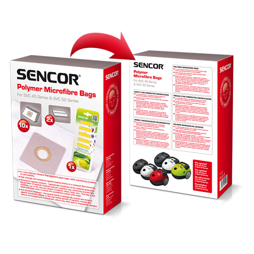 SVC 45/52 + LEMON Микрофибърни торбички