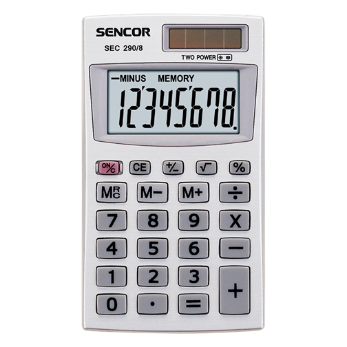 SEC 290/8 Handheld Calculator