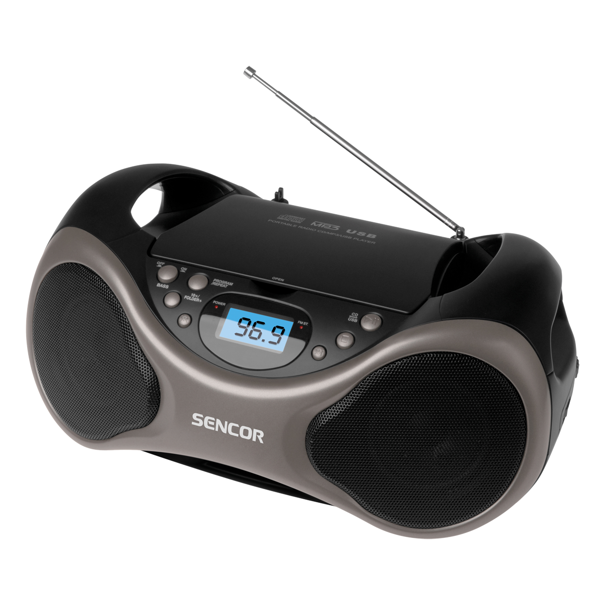 SPT 225 Портативен радиоприемник с CD/MP3/USB