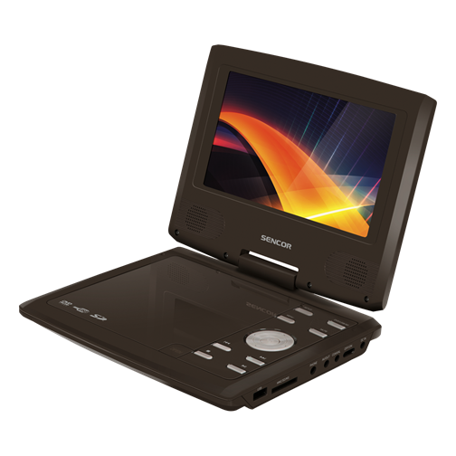 SPV 2720 BROWN Portable DVD player