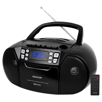 SPT 3907 B Касетофон с CD, BT