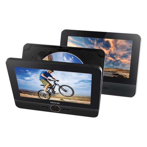 SPV 7767DUAL Двоен портативен DVD плейър