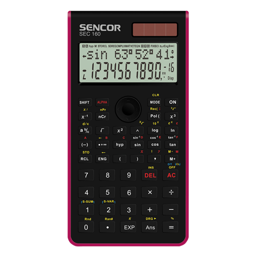 SEC 160 RD Училищен калкулатор