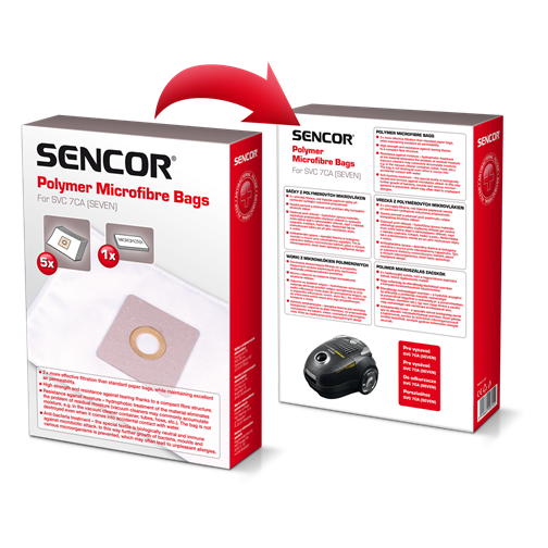 SVC 7CA (SEVEN) Микрофибърни торбички