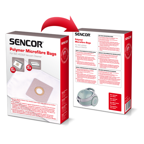 SVC 400 Микрофибърни торбички