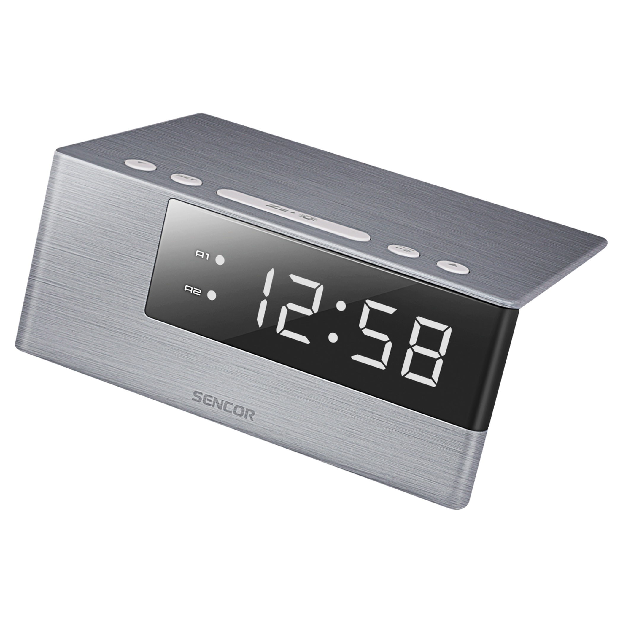 SDC 4600 WH Цифров часовник с аларма