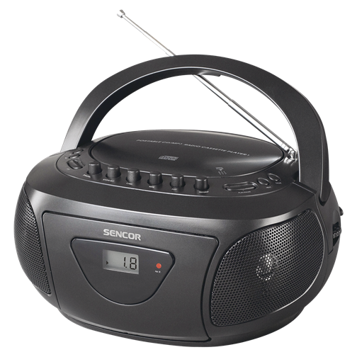 SPT 205 Портативен радиокасетофон със  CD/MP3 плеър